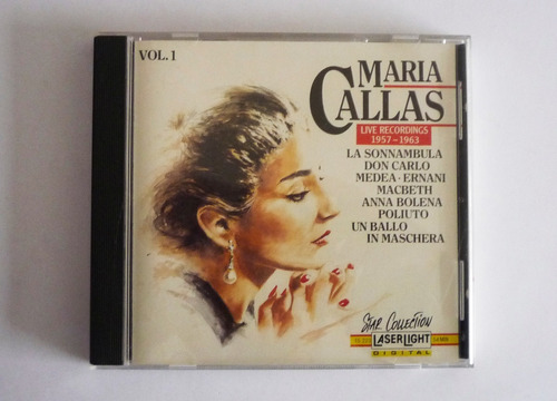 Maria Callas - Live Recordings 1957-1963 - Cd 