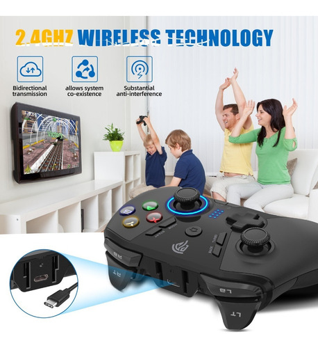Easysmx Sl-9110 2.4g Inalámbrico Gamepad
