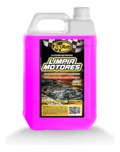 Limpia Motores Desengrasante Apc Multiproposito Detailing
