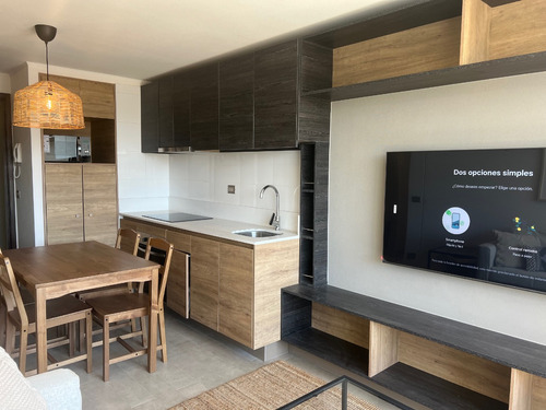 2dorm 2baños + Est + Bod, Moderno, Full Amoblado, Todo Nuevo