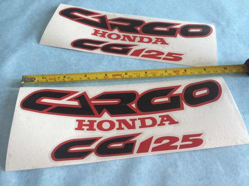 Calcomanía Honda Cargo Cg 125