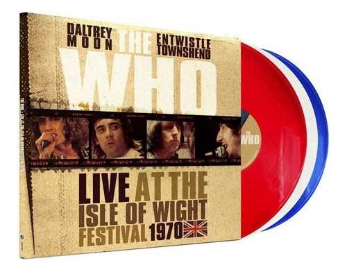 The Who Live At The Isle Of Wight Festival 1970 Lp 3vinilos
