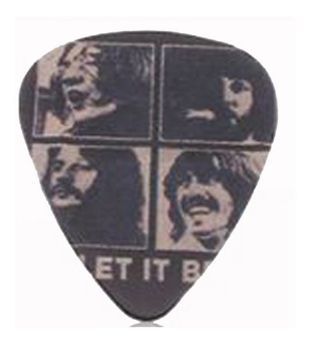 6 Palhetas Beatles E Guns N´roses Guita Violão Ukulele