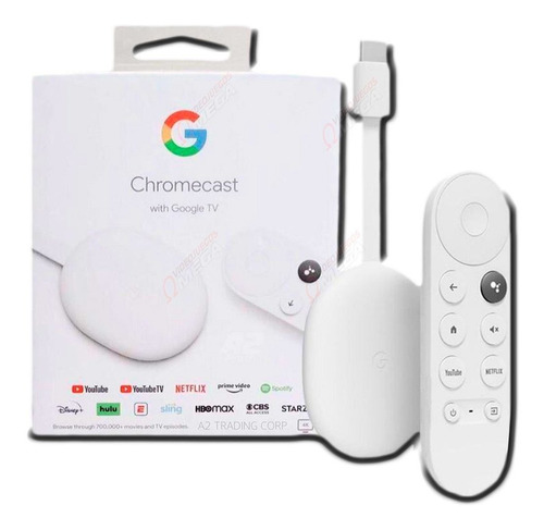 Chromecast 4k Con Google Tv