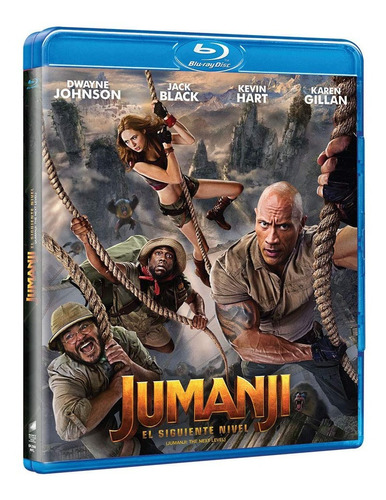 Jumanji El Siguiente Nivel - Blu-ray Nuevo