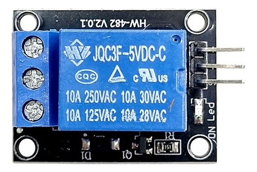 Modulo Rele 5v 1 Canal Arduino Esp32 Raspberry Pic Avr Dsp