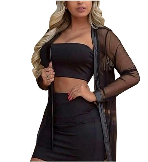 kimono feminino transparente