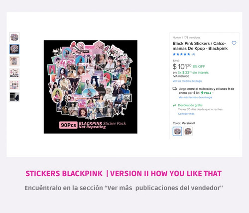 55 Photocards Blackpink - How You Like That