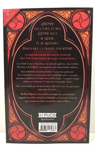 Libro Asesino De Brujas ( Libro 2 Saga Asesino De Brujas )