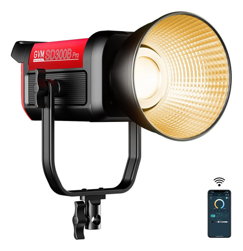 Gvm - Luz De Video Led Con Soporte Bowens, Luz Continua