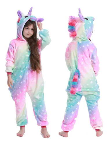 Pijama De Unicornio Para Niños Y Niñas, Pijama De Animales P