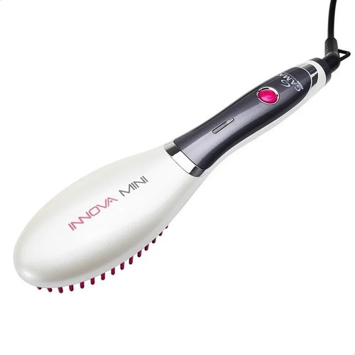 Imagen 4 de 8 de Cepillo Alisador Gama Innova Digital Eléctrico Peine Led Tem