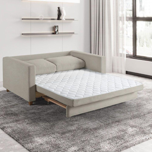 Sofá Cama Casal Marcelle 2 Lugares Talento Móveis Off White