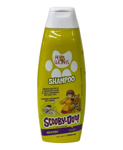 Shampoo Scooby Doo Banho Cães Cachorro Pet Neutro 