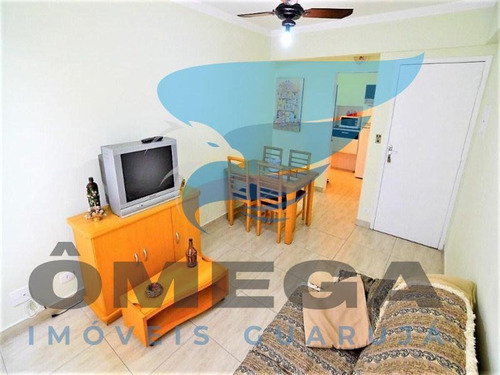 Imagem 2 de 15 de Praia Do Tombo - Guarujá - Reformado - 1 Dormitório - 1 Vaga. - Ap3697 - 34710541