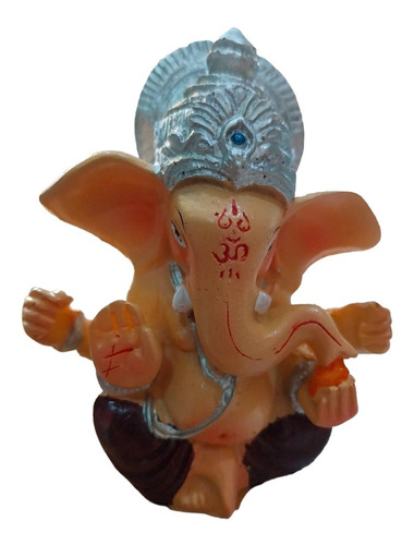 Ganesh Figura Dios Elefante 7,5cm Poliresina 