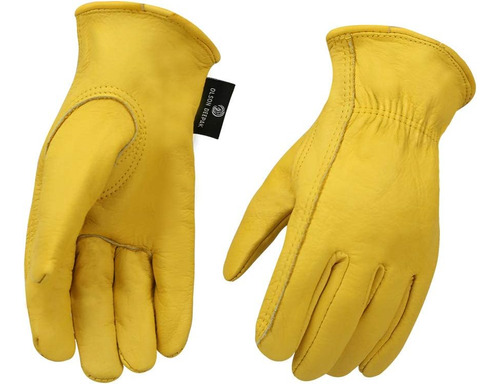 Guantes De Trabajo De Cuero Resistente, Guantes De Trabajo D