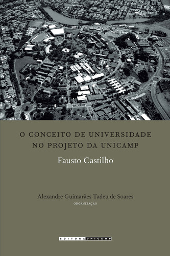 Conceito de universidade no projeto da Unicamp, de Fausto Castilho. Editora da Unicamp, capa mole em português