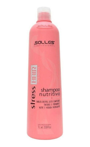 Shampoo Nutritivo Stress Hair Intensive 1l - Salles