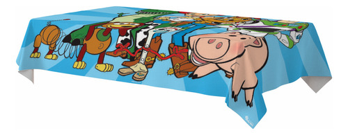Toalha De Mesa Tnt Festa Toy Story Decoração 1,40x1m