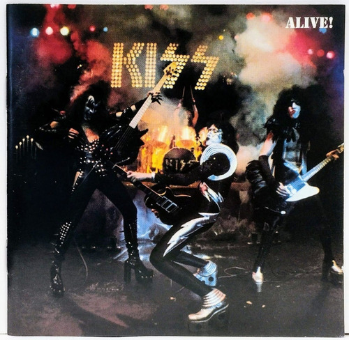 Cd Duplo Kiss Alive Importado