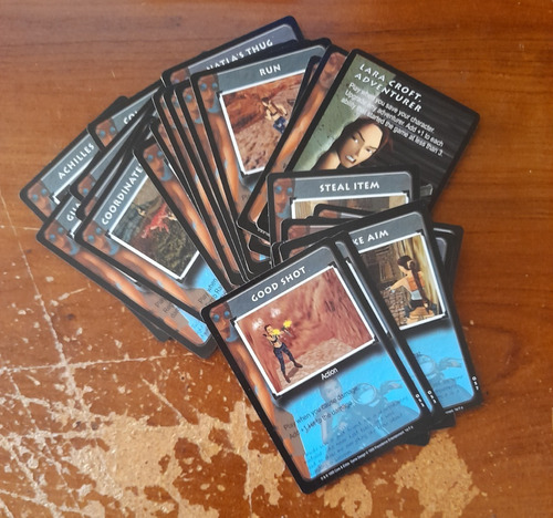 28 Cartas Tomb Raider Ccg