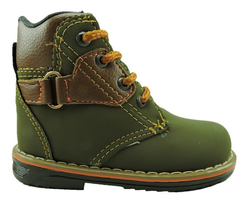 Bota Niño Casual Vestir Primeros Pasos Antiderrapante 5045