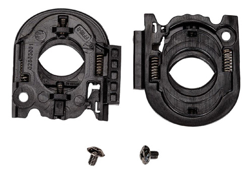 2x Base De Protección De Visera De Casco Con Tornillos