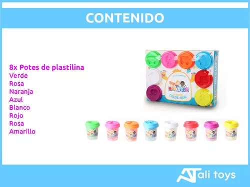 Molde de plastilina 11 Uds De juguetes de molde extrusoras de masa  creatividad de Color molde de masa no tóxico para niños ANGGREK Otros