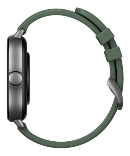 Imagen 4 de 4 de Smartwatch Amazfit Fashion GTS 2e 1.65" caja de aleación de aluminio, malla moss green de silicona A2021