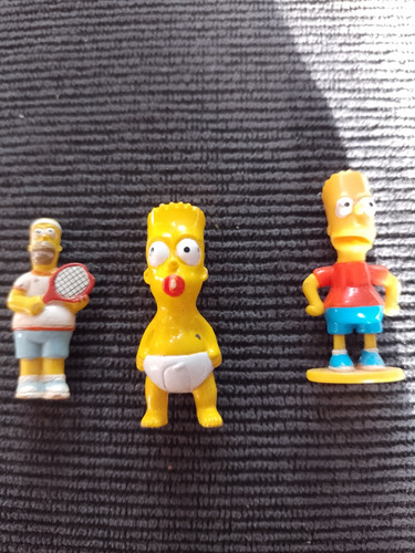 Figuras Jack De Los Simpsons, Bart Bebé, Homer Tenis