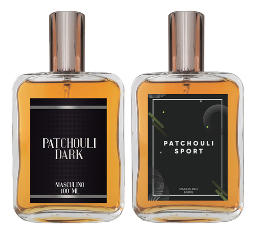 Kit Perfume - Patchouli Dark + Patchouli Sport 100ml