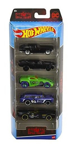 Hot Wheels Batman, Paquete De 5