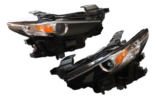 Lh+rh Headlamps For 2019 20 Mazda 3 Full Led Headlights Ttb