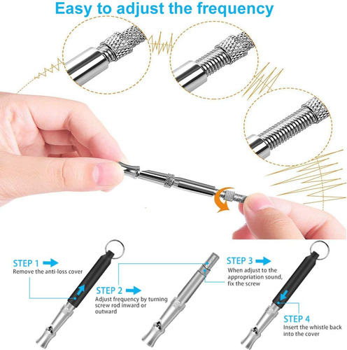 2pack Dog Whistle, Dog Whistle To Stop Barking Neighbors ...