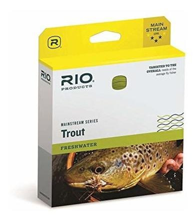 Rio Pesca Mosca Mainstream Fregadero Punta Fly Line