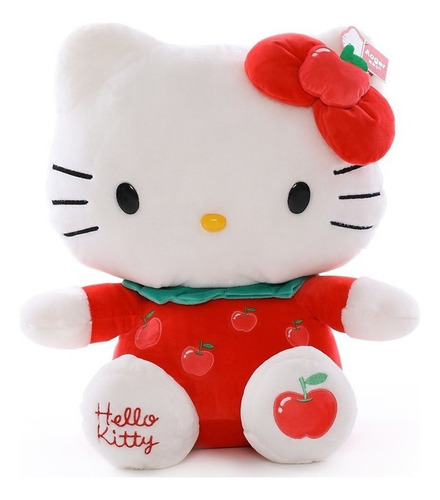 Nuevo Sanrio Hello Kitty Fruit Doll Muñeca De Gato Fresa Uva