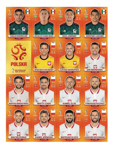 Imagen 5 de 5 de Figuritas Album Mundial Qatar En Pdf Para Imprimir