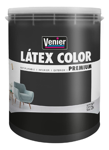 Latex Color Premium Venier X 4 Lts