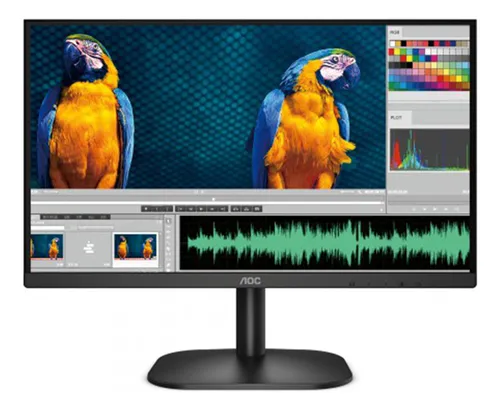 Monitor Aoc 24 Hdmi Ultra Delgado Fhd 75hz Panel Va 24b2xhm