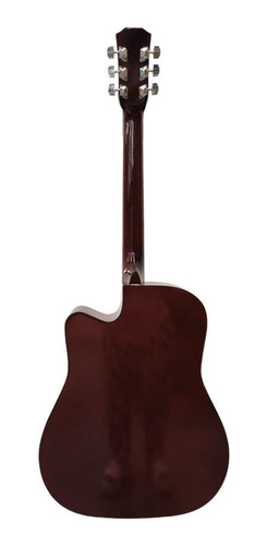 Imagen 5 de 9 de Guitarra Acustica Electroacustica Acero + Accesorios Regalo