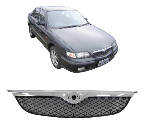 Grade Mazda 626 1998 1999 2000 Moldura Cromada