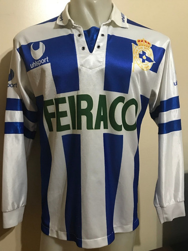 Camiseta Deportivo La Coruña 1993 1994 Bebeto #11 Brasil L