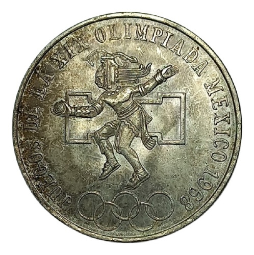 México - 25 Pesos 1968 Mo - Km 479.1 (ref 082)