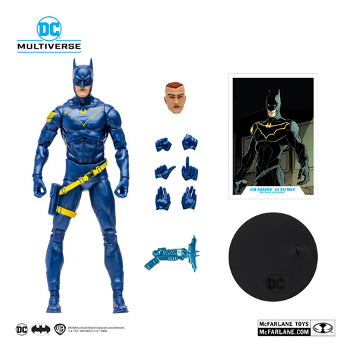Jim Gordon As Batman Batman: Endgame Platinum Mcfarlane Toys (Usado)