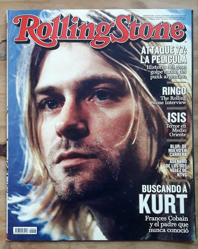 Revista Rolling Stone N°206 Año 2015 Kurt Cobain