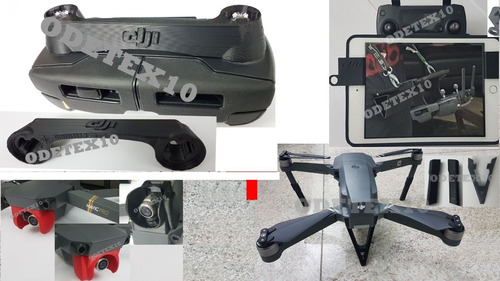 Dji Mavic Pro 7pç Protetor Camera Trem Pouso Gimbal Sol iPad