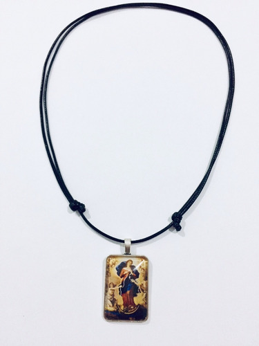 1 Collar Virgen Desatanudos Bendita En Santuario De Cancun 