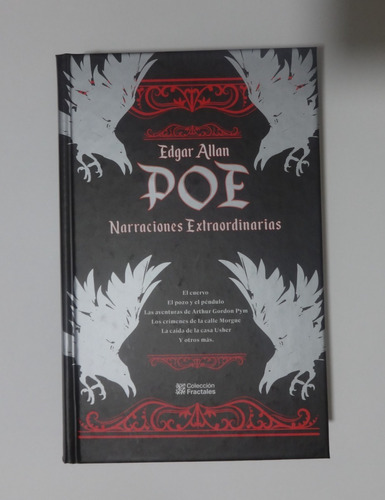 Edgar Allan Poe Obra Selecta -colección Fractales-pasta Dura