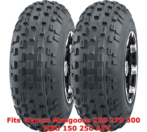 Kymco Mongoose 250 270 300 Mxu 150 250 Atv 2 Front 21x7- Ugg